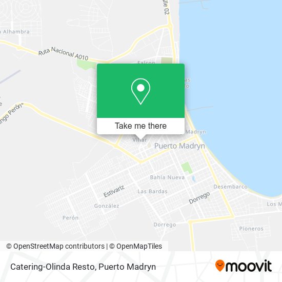 Catering-Olinda Resto map