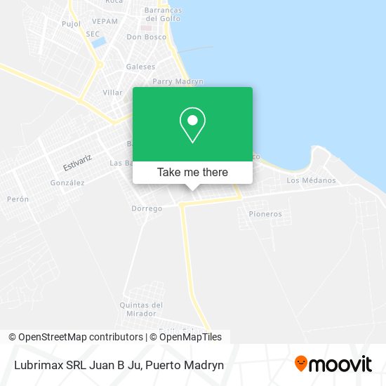 Lubrimax SRL Juan B Ju map