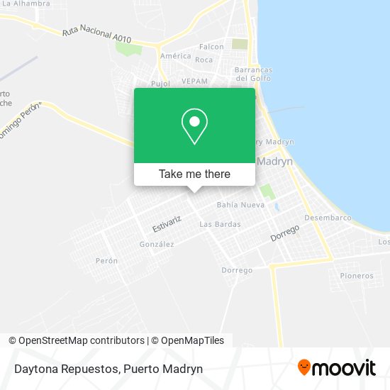 Daytona Repuestos map