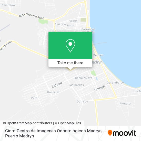 Ciom-Centro de Imagenes Odontológicos Madryn map