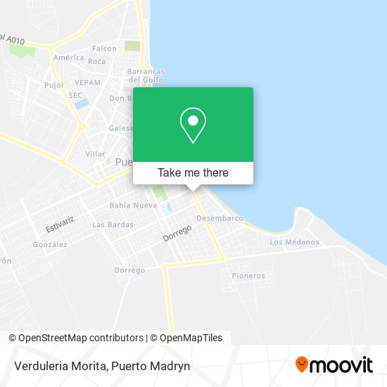 Mapa de Verduleria Morita