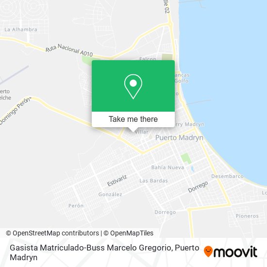 Gasista Matriculado-Buss Marcelo Gregorio map