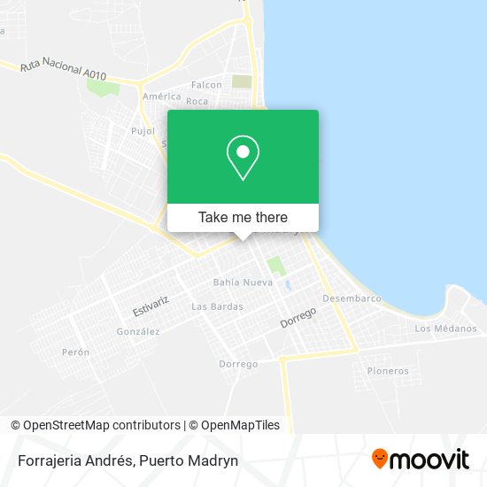 Forrajeria Andrés map