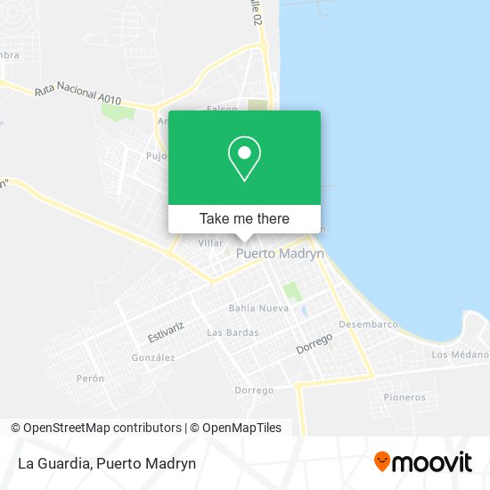Mapa de La Guardia