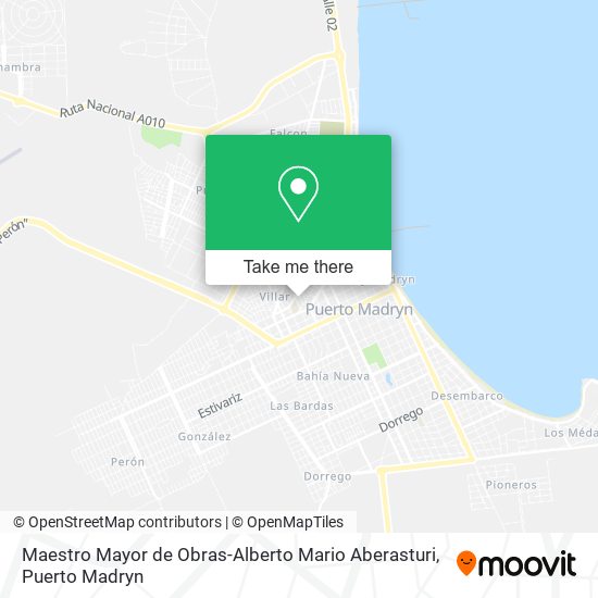 Mapa de Maestro Mayor de Obras-Alberto Mario Aberasturi