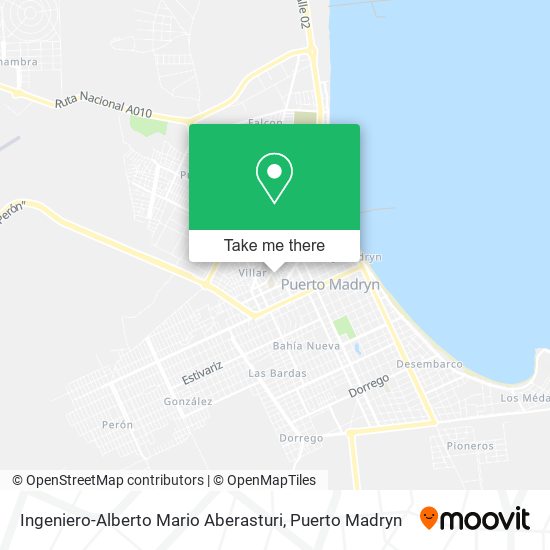 Ingeniero-Alberto Mario Aberasturi map