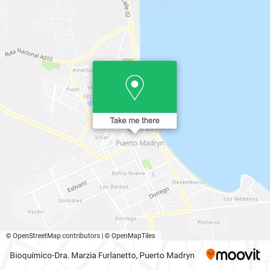 Bioquímico-Dra. Marzia Furlanetto map