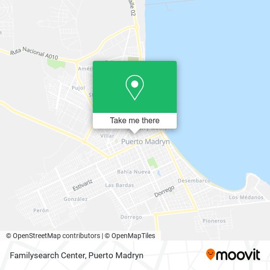 Familysearch Center map