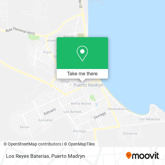 Los Reyes Baterias map
