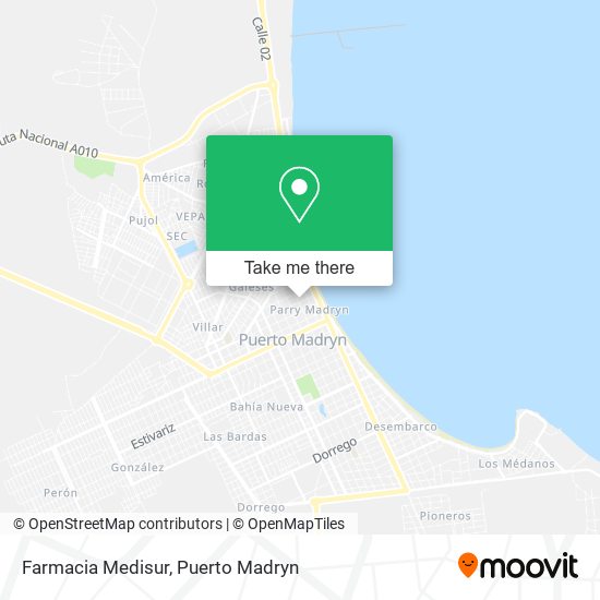 Farmacia Medisur map