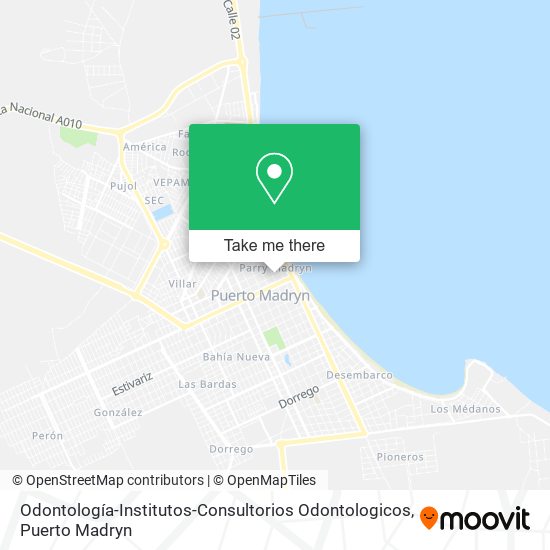 Mapa de Odontología-Institutos-Consultorios Odontologicos