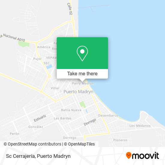 Sc Cerrajería map