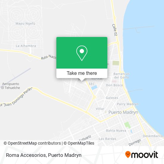 Mapa de Roma Accesorios