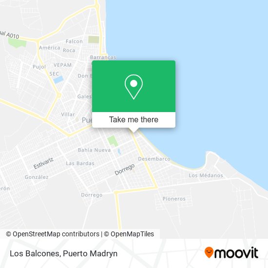Mapa de Los Balcones
