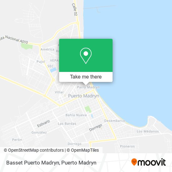 Basset Puerto Madryn map