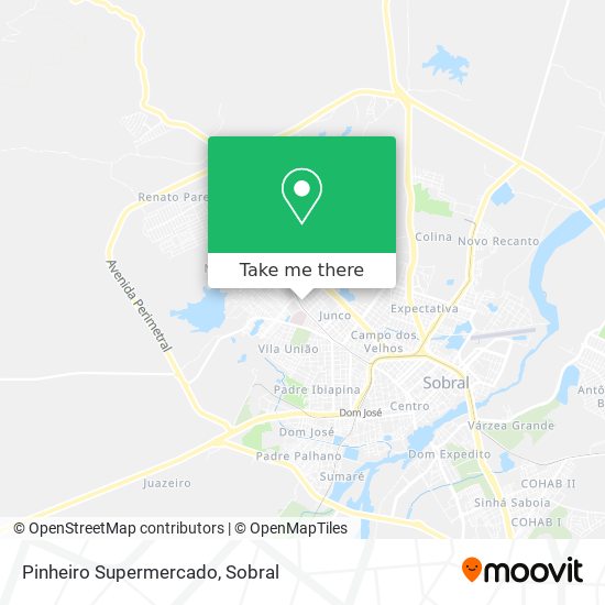 Pinheiro Supermercado map