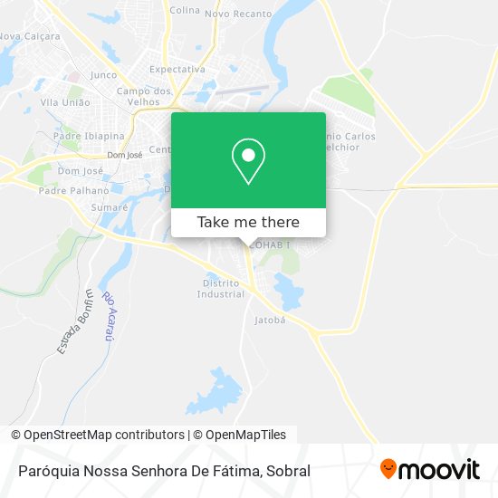 Paróquia Nossa Senhora De Fátima map
