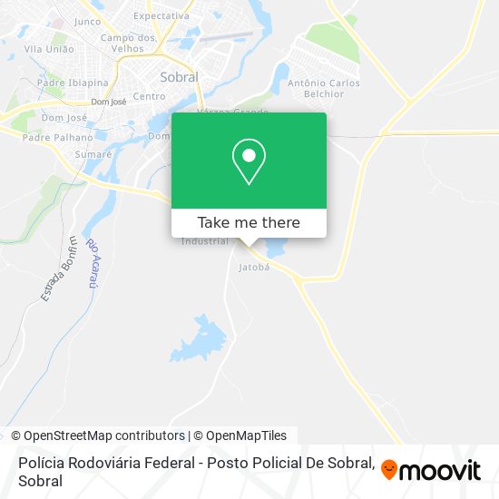 Polícia Rodoviária Federal - Posto Policial De Sobral map