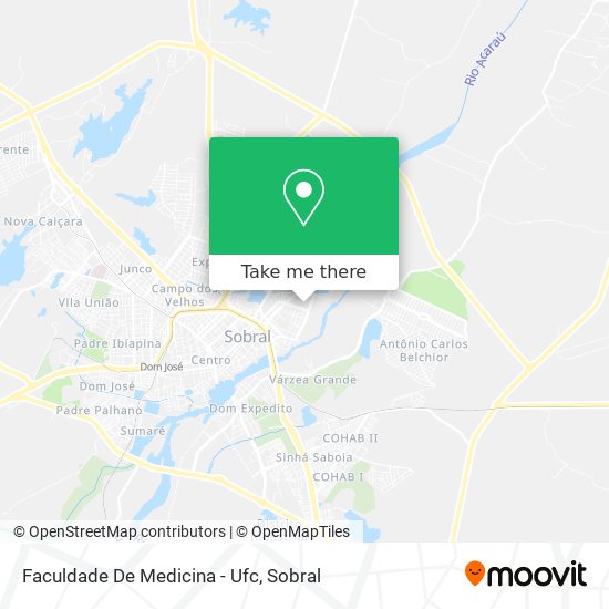 Faculdade De Medicina - Ufc map