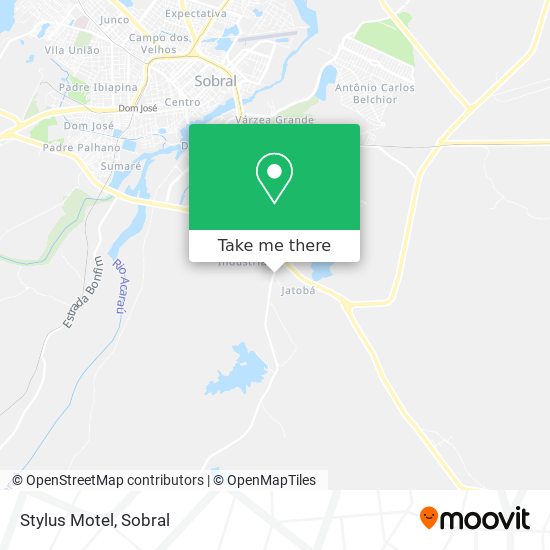 Stylus Motel map