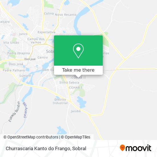 Churrascaria Kanto do Frango map