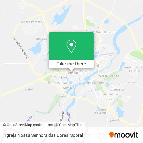Igreja Nossa Senhora das Dores map