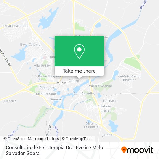 Consultório de Físioterapia Dra. Eveline Meló Salvador map