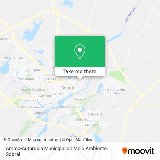 Amma-Autarquia Municipal de Meio Ambiente map