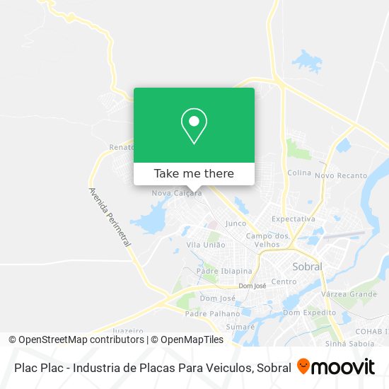 Plac Plac - Industria de Placas Para Veiculos map