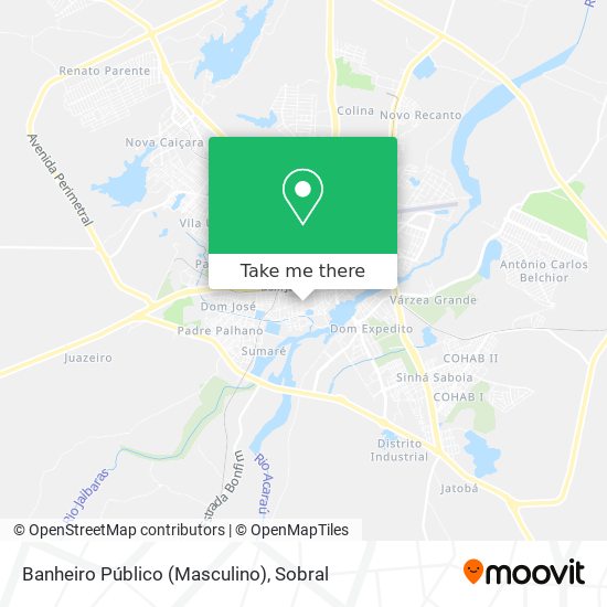 Banheiro Público (Masculino) map