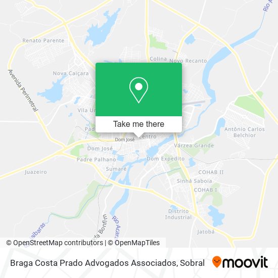 Braga Costa Prado Advogados Associados map