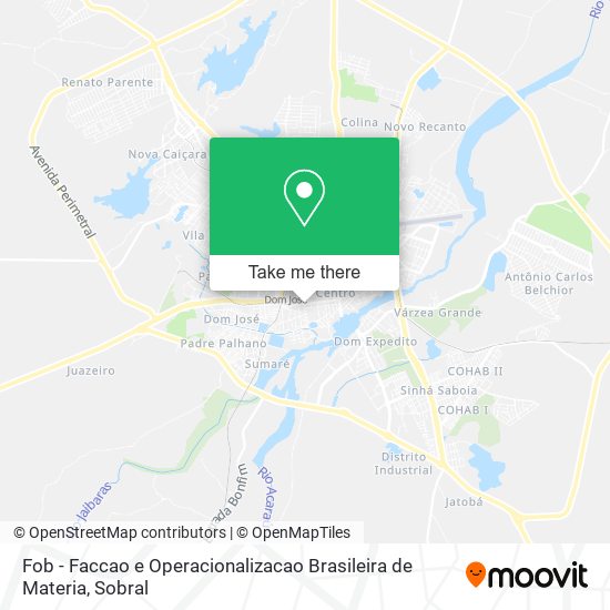 Fob - Faccao e Operacionalizacao Brasileira de Materia map