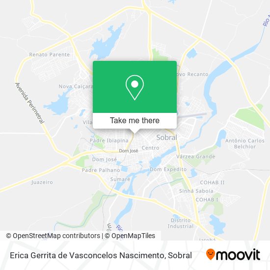 Erica Gerrita de Vasconcelos Nascimento map