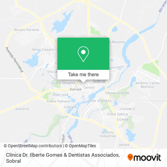 Clínica Dr. Ilberte Gomes & Dentistas Associados map