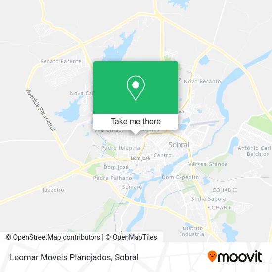 Leomar Moveis Planejados map