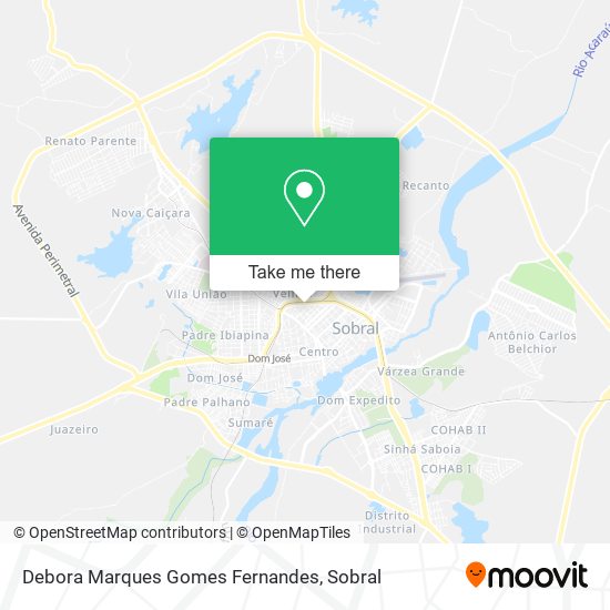 Debora Marques Gomes Fernandes map