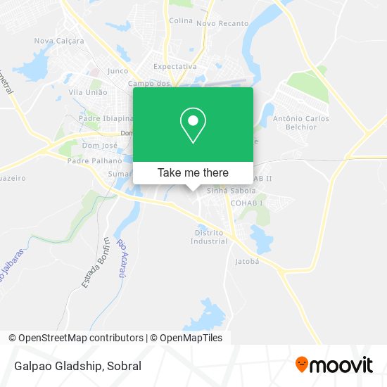 Galpao Gladship map