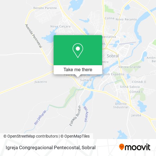 Igreja Congregacional Pentecostal map