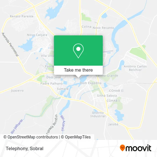Telefonia map