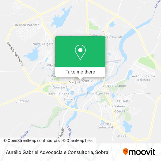 Aurélio Gabriel Advocacia e Consultoria map