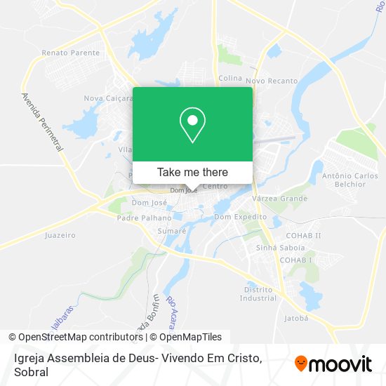 Igreja Assembleia de Deus- Vivendo Em Cristo map