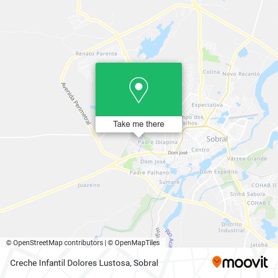 Creche Infantil Dolores Lustosa map