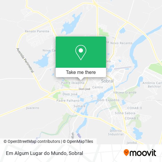 Em Algum Lugar do Mundo map