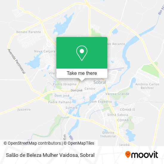 Salão de Beleza Mulher Vaidosa map