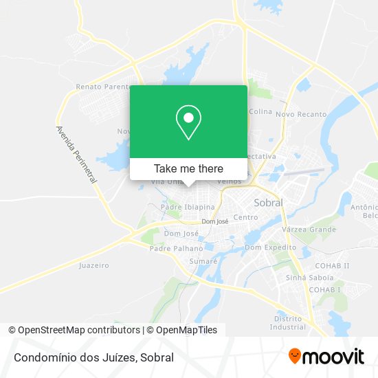 Condomínio dos Juízes map