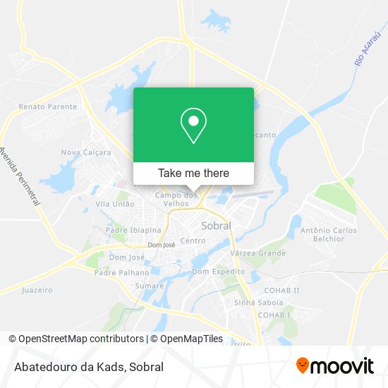 Abatedouro da Kads map