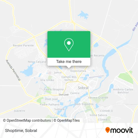 Shoptime map
