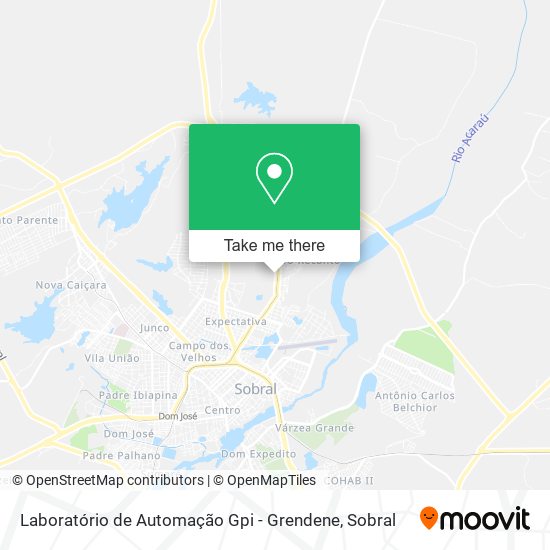 Mapa Laboratório de Automação Gpi - Grendene