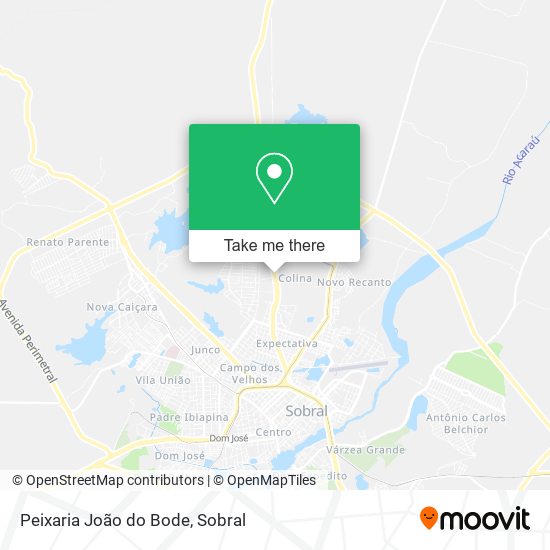 Peixaria João do Bode map