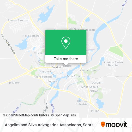 Angelim and Silva Advogados Associados map